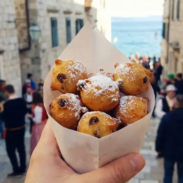 Fritule Fasching Kroatien