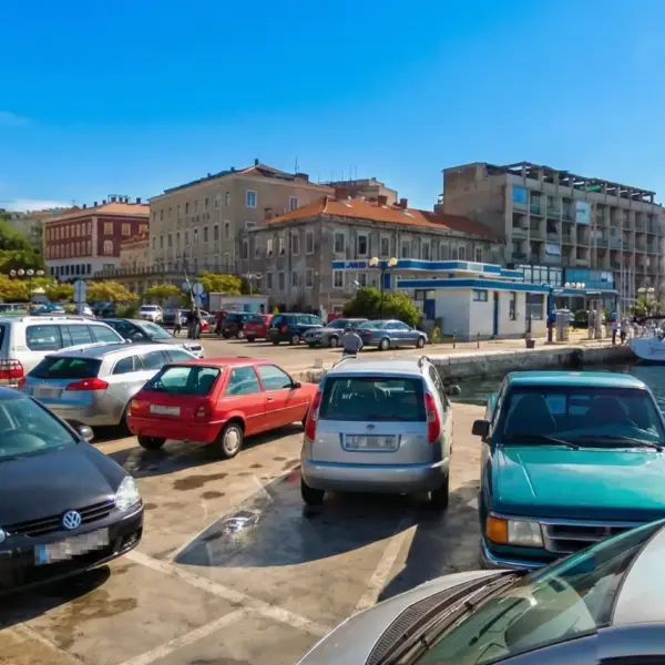 Hafen Sibenik Parkgebuehren