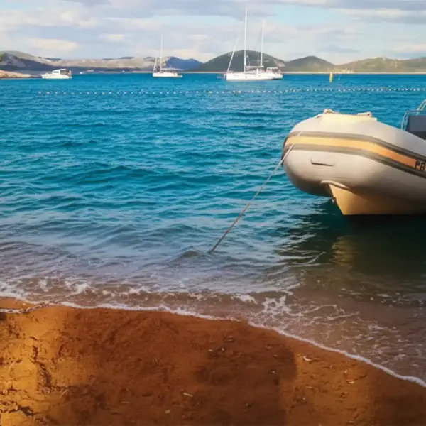 Rote Erde Dalmatien Insel