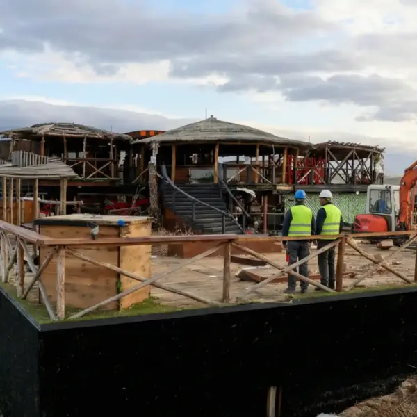 Zrce Abbruch Pag Noa Beach Club