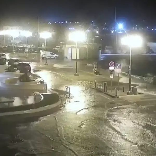 Zyklonale Flut Vodice Jugo