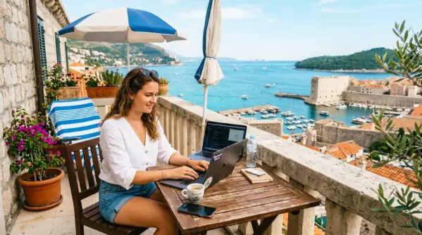 Homeoffice Kroatien